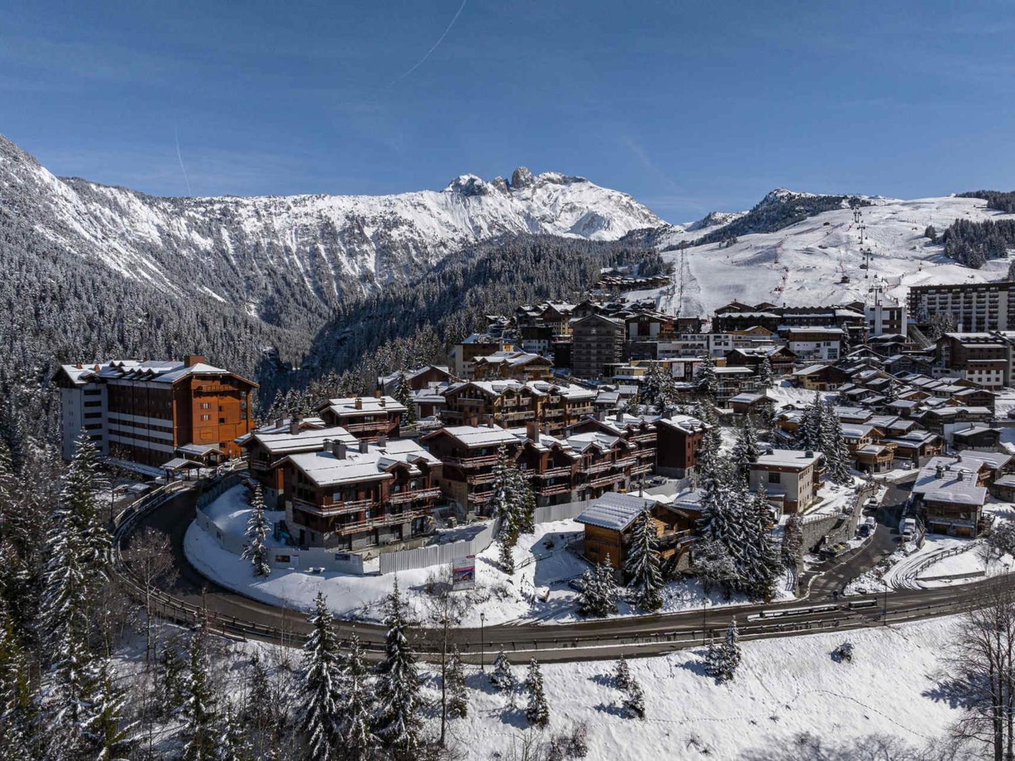 Superbe Chalet Neuf Avec Jacuzzi A Courchevel 1650 - Fr-1-563-144 (Adults Only) Villa Exterior photo