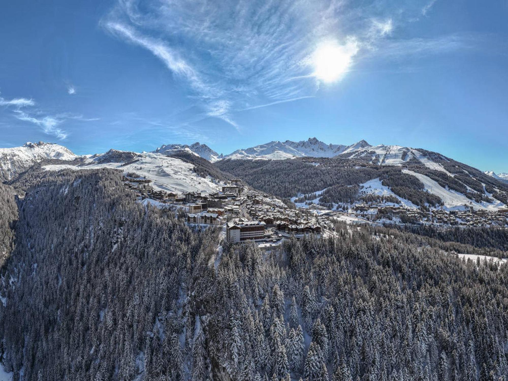 Superbe Chalet Neuf Avec Jacuzzi A Courchevel 1650 - Fr-1-563-144 (Adults Only) Villa Exterior photo